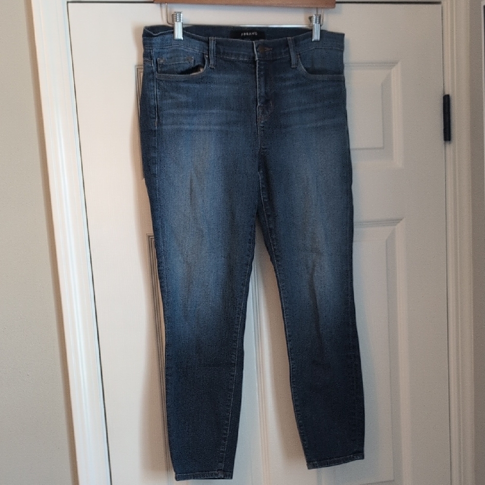 J Brand Women's Deep Indigo Skinny Jeans